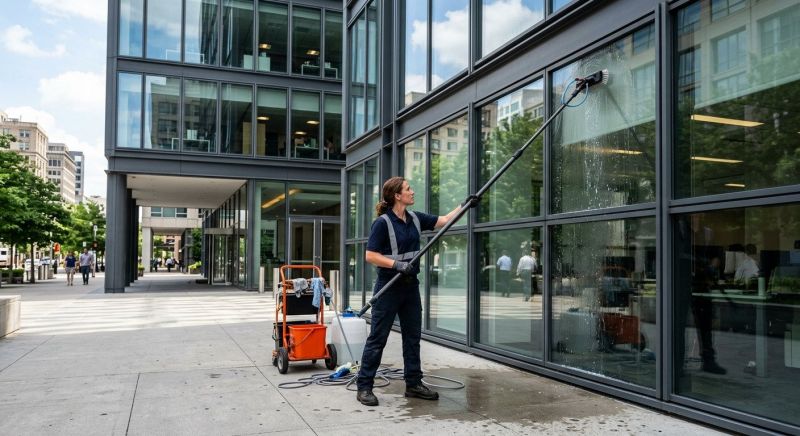 Commercial Window Washing in Mobile, AL