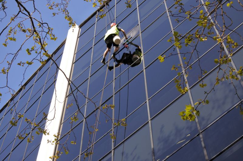 High-Rise Window Maintenance