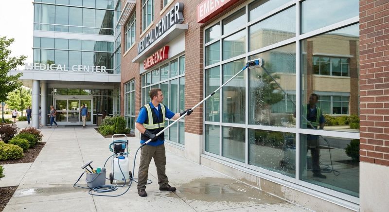 Hospital Window Washing in Mobile, AL