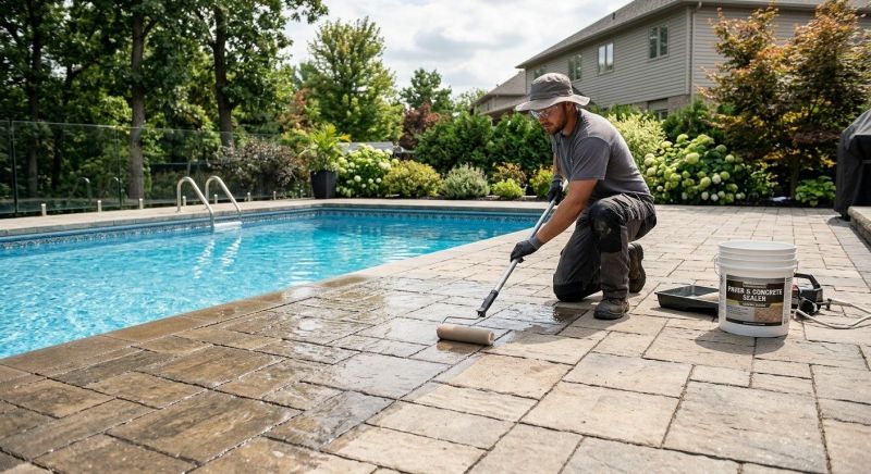 Pavers Sealing in Kansas City, KS